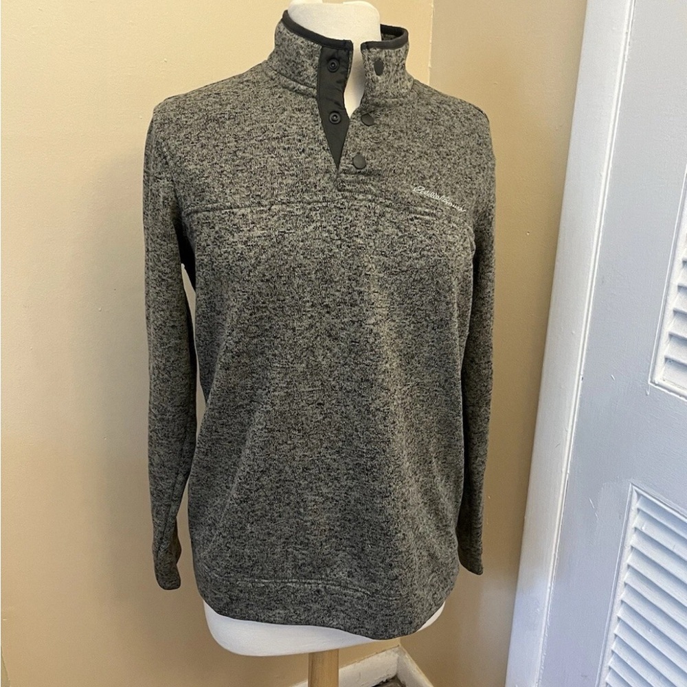 Eddie Bauer Gray Men's pullover jacket. Size L.